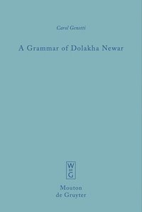 bokomslag A Grammar of Dolakha Newar