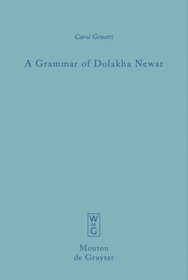 A Grammar of Dolakha Newar 1