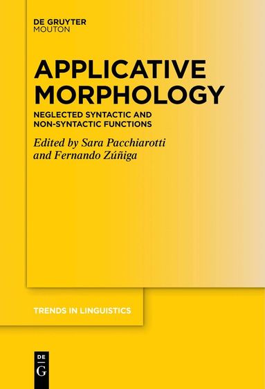 Sara Pacchiarotti, Fernando Zuniga - Applicative Morphology, Häftad