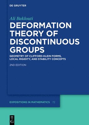 bokomslag Deformation Theory of Discontinuous Groups