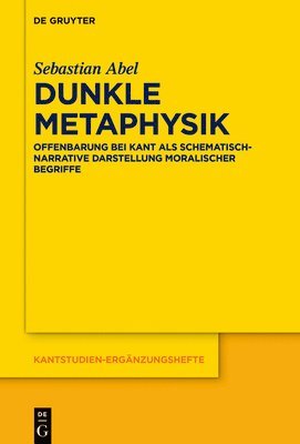 Sebastian Abel - Dunkle Metaphysik, Inbunden