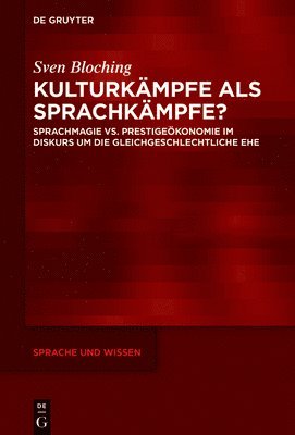 bokomslag Kulturkämpfe als Sprachkämpfe?