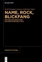 David-Christopher Assmann, Lorella Bosco - Name, Rock, Blickfang, Inbunden