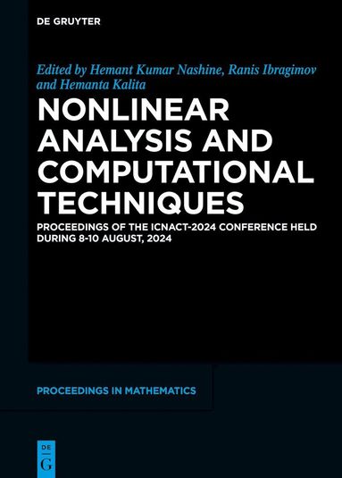 Hemant Kumar Nashine, Ranis Ibragimov, Hemanta Kalita - Nonlinear Analysis and Computational Techniques, Inbunden