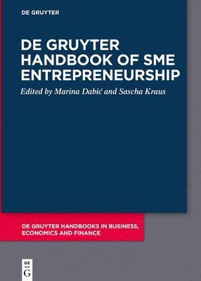 bokomslag de Gruyter Handbook of SME Entrepreneurship