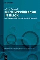 Marie Hempel - Bildungssprache Im Blick, Inbunden. Tillgänglighet: Kommande