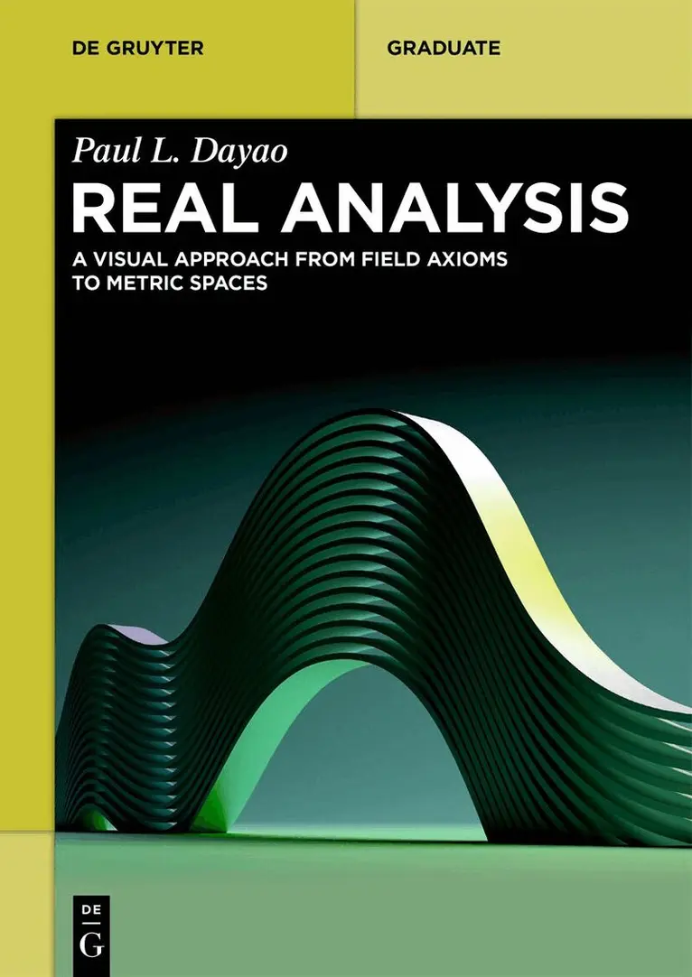 Paul L. Dayao - Real Analysis, Häftad. Tillgänglighet: Lägg i varukorg