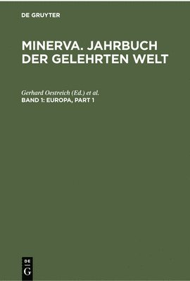 Gerhard Oestreich, Frieda Degener - Europa, Inbunden