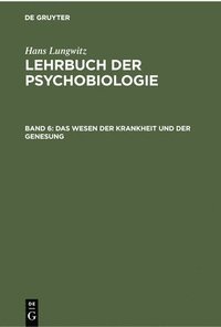 bokomslag Wesen Der Krankheit Und Der Genesung