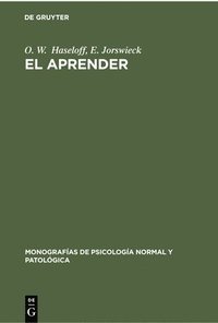 bokomslag El Aprender