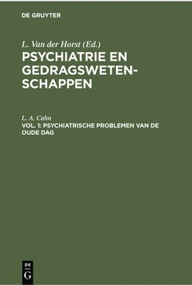 bokomslag Psychiatrische Problemen Van de Oude DAG