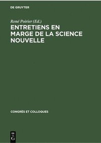 bokomslag Entretiens En Marge de la Science Nouvelle