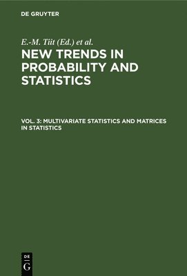 Multivariate Statistics and Matrices in Statistics 1