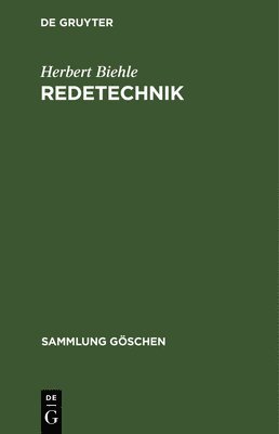 Redetechnik 1