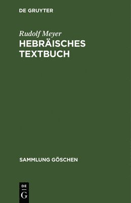 bokomslag Hebrisches Textbuch
