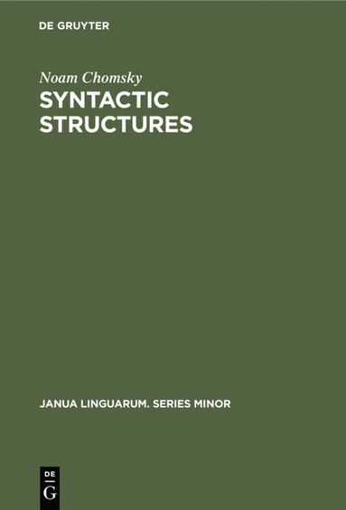 bokomslag Syntactic Structures