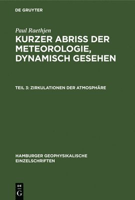 bokomslag Zirkulationen Der Atmosphäre