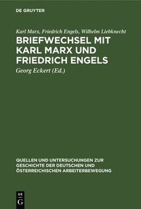 bokomslag Briefwechsel Mit Karl Marx Und Friedrich Engels