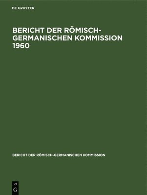 Degruyter - 1960, Inbunden