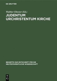 bokomslag Judentum Urchristentum Kirche