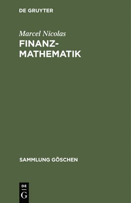 Marcel Nicolas - Finanzmathematik, Inbunden