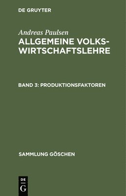 Produktionsfaktoren 1