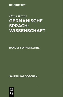 Hans Krahe - Formenlehre, Inbunden