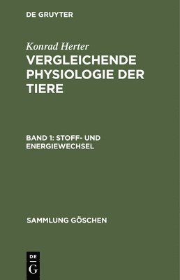 Stoff- Und Energiewechsel 1