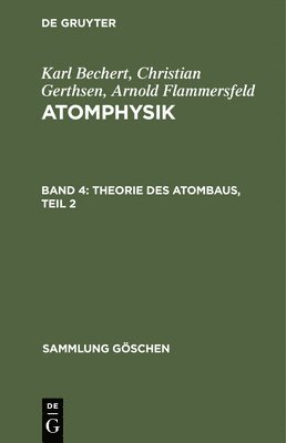 bokomslag Theorie Des Atombaus, Teil 2