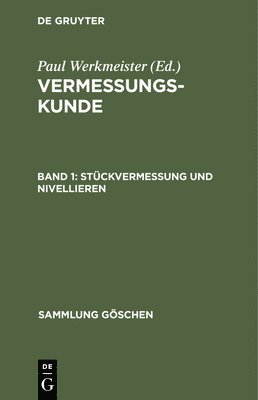 bokomslag Stückvermessung Und Nivellieren