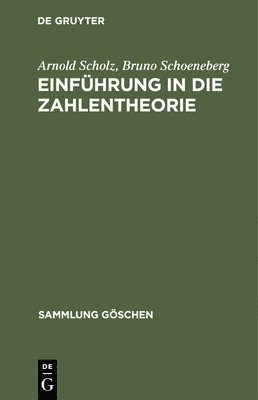 Einfhrung in Die Zahlentheorie 1