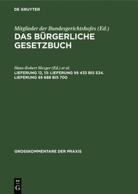 bokomslag Lieferung §§ 433 Bis 534. Lieferung §§ 688 Bis 700