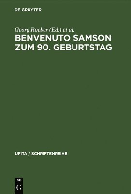 Georg Roeber, Ernst Windisch - Benvenuto Samson Zum 90. Geburtstag, Inbunden
