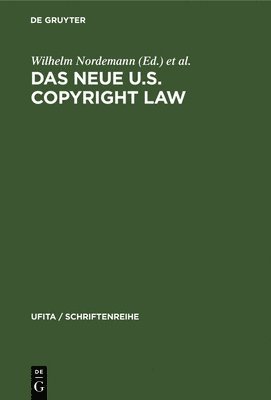 Das Neue U.S. Copyright Law 1