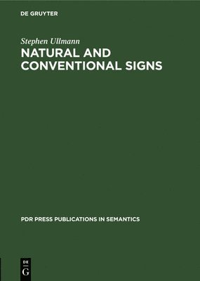 Natural and Conventional Signs 1