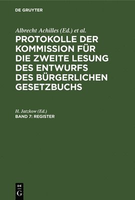 H Jatzkow - Register, Inbunden