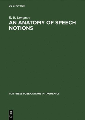 An anatomy of speech notions 1