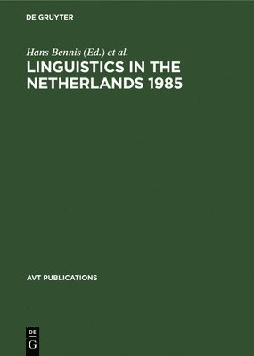 bokomslag Linguistics in the Netherlands 1985