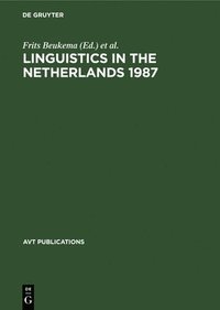 bokomslag Linguistics in the Netherlands 1987