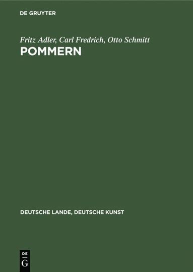 bokomslag Pommern