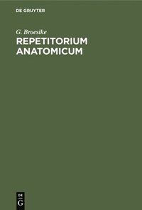 bokomslag Repetitorium Anatomicum