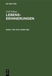 bokomslag Bis Zum Jahre 1852