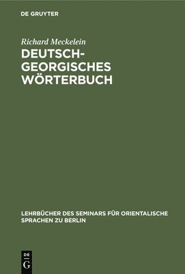 Deutsch-Georgisches Wrterbuch 1