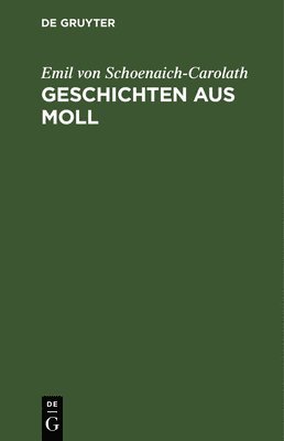 bokomslag Geschichten Aus Moll