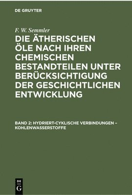 Hydriert-Cyklische Verbindungen - Kohlenwasserstoffe