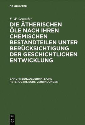 bokomslag Benzolderivate Und Heterocyklische Verbindungen