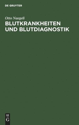 bokomslag Blutkrankheiten Und Blutdiagnostik