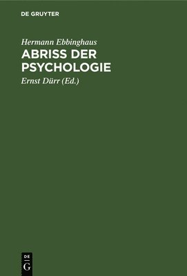 Abriss Der Psychologie 1