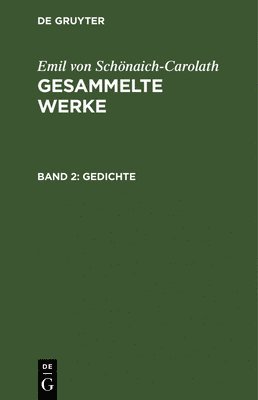 bokomslag Gedichte