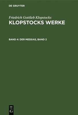 bokomslag Der Messias, Band 2